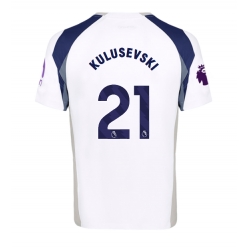 Strój piłkarski Tottenham Hotspur Dejan Kulusevski #21 Koszulka Podstawowej 2025-26 Krótki Rękaw