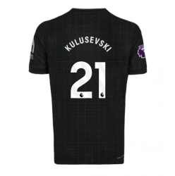Strój piłkarski Tottenham Hotspur Dejan Kulusevski #21 Koszulka Wyjazdowej 2025-26 Krótki Rękaw