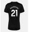 Strój piłkarski Tottenham Hotspur Dejan Kulusevski #21 Koszulka Wyjazdowej damskie 2025-26 Krótki Rękaw