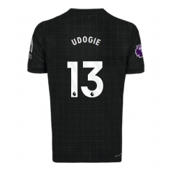 Strój piłkarski Tottenham Hotspur Destiny Udogie #13 Koszulka Wyjazdowej 2025-26 Krótki Rękaw