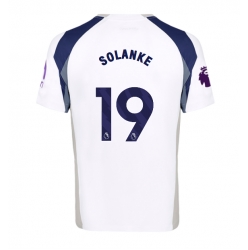 Strój piłkarski Tottenham Hotspur Dominic Solanke #19 Koszulka Podstawowej 2025-26 Krótki Rękaw