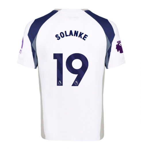 Strój piłkarski Tottenham Hotspur Dominic Solanke #19 Koszulka Podstawowej 2025-26 Krótki Rękaw Strój piłkarski Tottenham Hotspur Dominic Solanke #19 Koszulka Podstawowej 2025-26 Krótki Rękaw