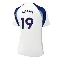 Strój piłkarski Tottenham Hotspur Dominic Solanke #19 Koszulka Podstawowej damskie 2025-26 Krótki Rękaw