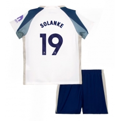 Strój piłkarski Tottenham Hotspur Dominic Solanke #19 Koszulka Podstawowej dziecięce 2025-26 Krótki Rękaw (+ Krótkie spodenki)
