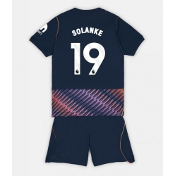Strój piłkarski Tottenham Hotspur Dominic Solanke #19 Koszulka Wyjazdowej dziecięce 2026-27 Krótki Rękaw (+ Krótkie spodenki)
