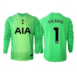 Strój piłkarski Tottenham Hotspur Guglielmo Vicario #1 Bramkarskie Koszulka Podstawowej 2025-26 Długi Rękaw