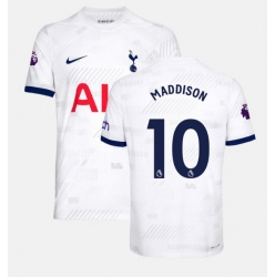 Strój piłkarski Tottenham Hotspur James Maddison #10 Koszulka Podstawowej 2023-24 Krótki Rękaw