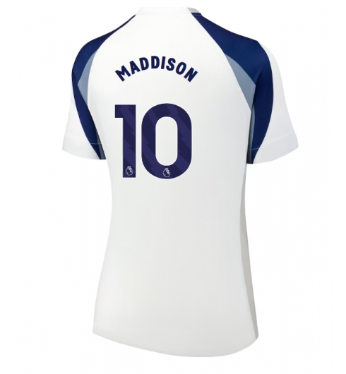 Strój piłkarski Tottenham Hotspur James Maddison #10 Koszulka Podstawowej damskie 2025-26 Krótki Rękaw Strój piłkarski Tottenham Hotspur James Maddison #10 Koszulka Podstawowej damskie 2025-26 Krótki Rękaw