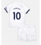 Strój piłkarski Tottenham Hotspur James Maddison #10 Koszulka Podstawowej dziecięce 2023-24 Krótki Rękaw (+ Krótkie spodenki)