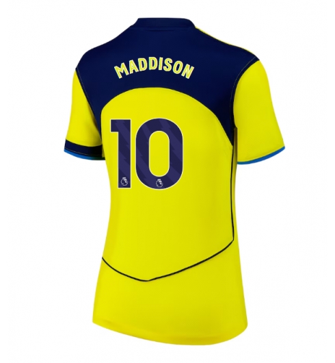 Strój piłkarski Tottenham Hotspur James Maddison #10 Koszulka Trzeciej damskie 2025-26 Krótki Rękaw Strój piłkarski Tottenham Hotspur James Maddison #10 Koszulka Trzeciej damskie 2025-26 Krótki Rękaw