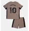 Strój piłkarski Tottenham Hotspur James Maddison #10 Koszulka Trzeciej dziecięce 2023-24 Krótki Rękaw (+ Krótkie spodenki)