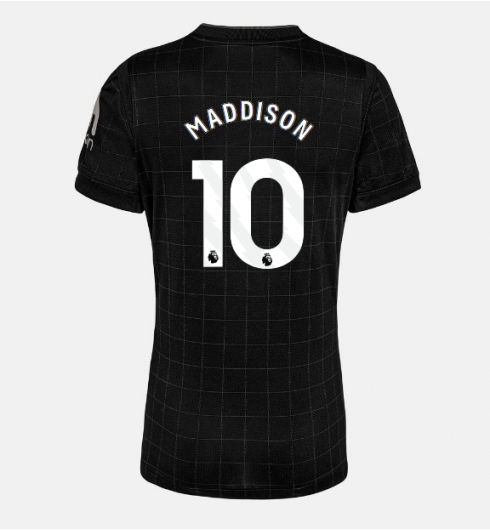 Strój piłkarski Tottenham Hotspur James Maddison #10 Koszulka Wyjazdowej damskie 2025-26 Krótki Rękaw Strój piłkarski Tottenham Hotspur James Maddison #10 Koszulka Wyjazdowej damskie 2025-26 Krótki Rękaw