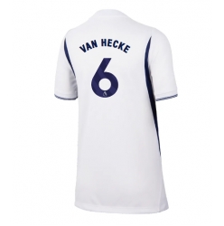Strój piłkarski Tottenham Hotspur Jan Paul van Hecke #6 Koszulka Podstawowej damskie 2026-27 Krótki Rękaw