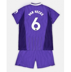 Strój piłkarski Tottenham Hotspur Jan Paul van Hecke #6 Koszulka Trzeciej dziecięce 2026-27 Krótki Rękaw (+ Krótkie spodenki)