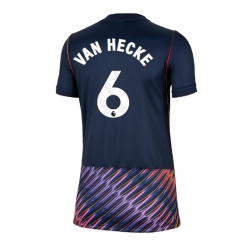 Strój piłkarski Tottenham Hotspur Jan Paul van Hecke #6 Koszulka Wyjazdowej damskie 2026-27 Krótki Rękaw