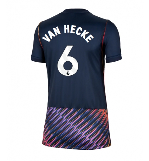 Strój piłkarski Tottenham Hotspur Jan Paul van Hecke #6 Koszulka Wyjazdowej damskie 2026-27 Krótki Rękaw Strój piłkarski Tottenham Hotspur Jan Paul van Hecke #6 Koszulka Wyjazdowej damskie 2026-27 Krótki Rękaw