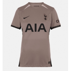 Strój piłkarski Tottenham Hotspur Koszulka Trzeciej damskie 2023-24 Krótki Rękaw