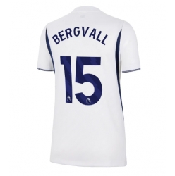 Strój piłkarski Tottenham Hotspur Lucas Bergvall #15 Koszulka Podstawowej damskie 2026-27 Krótki Rękaw