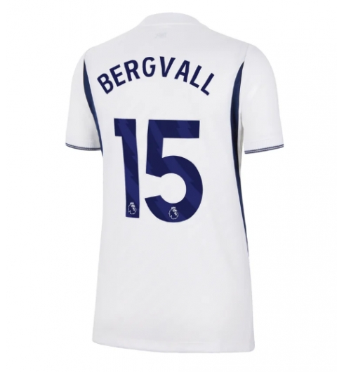 Strój piłkarski Tottenham Hotspur Lucas Bergvall #15 Koszulka Podstawowej damskie 2026-27 Krótki Rękaw Strój piłkarski Tottenham Hotspur Lucas Bergvall #15 Koszulka Podstawowej damskie 2026-27 Krótki Rękaw