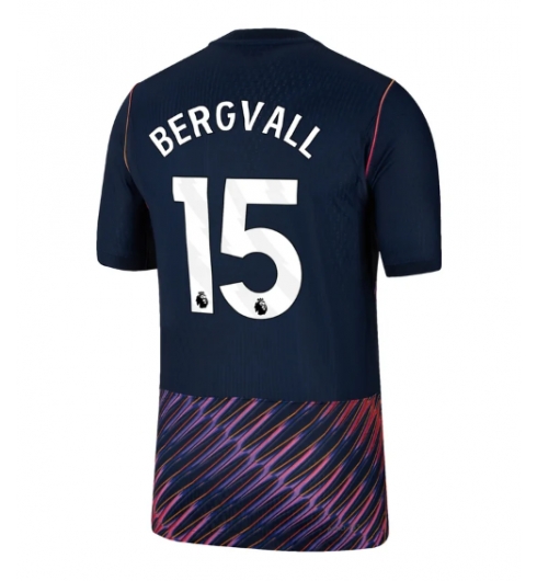 Strój piłkarski Tottenham Hotspur Lucas Bergvall #15 Koszulka Wyjazdowej 2026-27 Krótki Rękaw Strój piłkarski Tottenham Hotspur Lucas Bergvall #15 Koszulka Wyjazdowej 2026-27 Krótki Rękaw