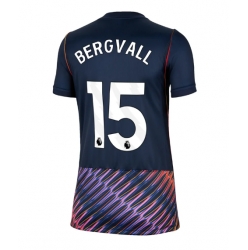 Strój piłkarski Tottenham Hotspur Lucas Bergvall #15 Koszulka Wyjazdowej damskie 2026-27 Krótki Rękaw
