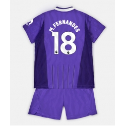Strój piłkarski Tottenham Hotspur Mateus Fernandes #18 Koszulka Trzeciej dziecięce 2026-27 Krótki Rękaw (+ Krótkie spodenki)