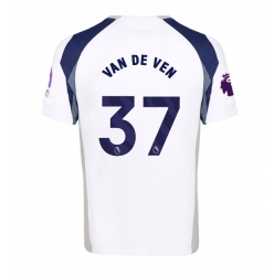 Strój piłkarski Tottenham Hotspur Micky van de Ven #37 Koszulka Podstawowej 2025-26 Krótki Rękaw