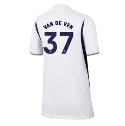 Strój piłkarski Tottenham Hotspur Micky van de Ven #37 Koszulka Podstawowej damskie 2026-27 Krótki Rękaw