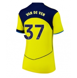 Strój piłkarski Tottenham Hotspur Micky van de Ven #37 Koszulka Trzeciej damskie 2025-26 Krótki Rękaw