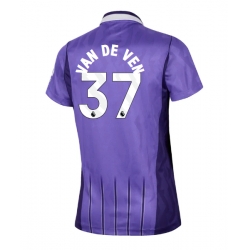 Strój piłkarski Tottenham Hotspur Micky van de Ven #37 Koszulka Trzeciej damskie 2026-27 Krótki Rękaw