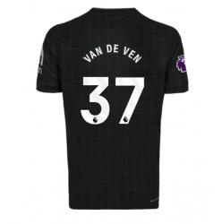 Strój piłkarski Tottenham Hotspur Micky van de Ven #37 Koszulka Wyjazdowej 2025-26 Krótki Rękaw
