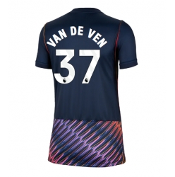 Strój piłkarski Tottenham Hotspur Micky van de Ven #37 Koszulka Wyjazdowej damskie 2026-27 Krótki Rękaw
