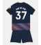 Strój piłkarski Tottenham Hotspur Micky van de Ven #37 Koszulka Wyjazdowej dziecięce 2026-27 Krótki Rękaw (+ Krótkie spodenki)