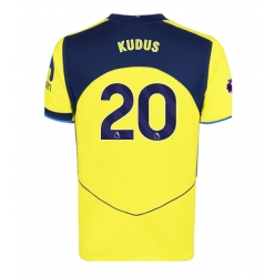 Strój piłkarski Tottenham Hotspur Mohammed Kudus #20 Koszulka Trzeciej 2025-26 Krótki Rękaw