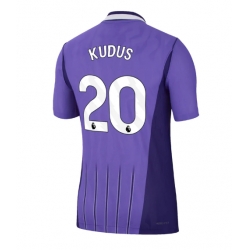 Strój piłkarski Tottenham Hotspur Mohammed Kudus #20 Koszulka Trzeciej 2026-27 Krótki Rękaw