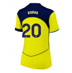 Strój piłkarski Tottenham Hotspur Mohammed Kudus #20 Koszulka Trzeciej damskie 2025-26 Krótki Rękaw
