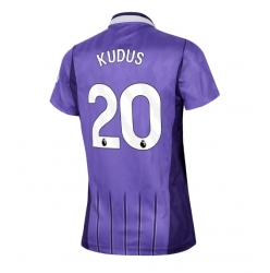 Strój piłkarski Tottenham Hotspur Mohammed Kudus #20 Koszulka Trzeciej damskie 2026-27 Krótki Rękaw