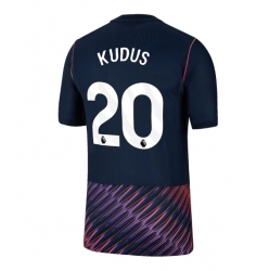 Strój piłkarski Tottenham Hotspur Mohammed Kudus #20 Koszulka Wyjazdowej 2026-27 Krótki Rękaw