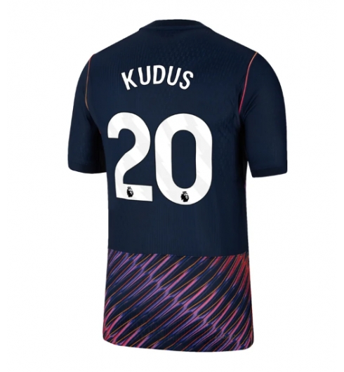 Strój piłkarski Tottenham Hotspur Mohammed Kudus #20 Koszulka Wyjazdowej 2026-27 Krótki Rękaw Strój piłkarski Tottenham Hotspur Mohammed Kudus #20 Koszulka Wyjazdowej 2026-27 Krótki Rękaw