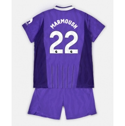 Strój piłkarski Tottenham Hotspur Omar Marmoush #22 Koszulka Trzeciej dziecięce 2026-27 Krótki Rękaw (+ Krótkie spodenki)