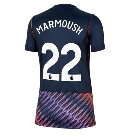 Strój piłkarski Tottenham Hotspur Omar Marmoush #22 Koszulka Wyjazdowej damskie 2026-27 Krótki Rękaw Strój piłkarski Tottenham Hotspur Omar Marmoush #22 Koszulka Wyjazdowej damskie 2026-27 Krótki Rękaw
