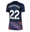 Strój piłkarski Tottenham Hotspur Omar Marmoush #22 Koszulka Wyjazdowej damskie 2026-27 Krótki Rękaw Strój piłkarski Tottenham Hotspur Omar Marmoush #22 Koszulka Wyjazdowej damskie 2026-27 Krótki Rękaw