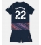 Strój piłkarski Tottenham Hotspur Omar Marmoush #22 Koszulka Wyjazdowej dziecięce 2026-27 Krótki Rękaw (+ Krótkie spodenki)