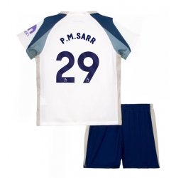 Strój piłkarski Tottenham Hotspur Pape Matar Sarr #29 Koszulka Podstawowej dziecięce 2025-26 Krótki Rękaw (+ Krótkie spodenki)
