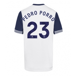 Strój piłkarski Tottenham Hotspur Pedro Porro #23 Koszulka Podstawowej 2024-25 Krótki Rękaw