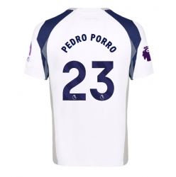 Strój piłkarski Tottenham Hotspur Pedro Porro #23 Koszulka Podstawowej 2025-26 Krótki Rękaw