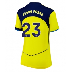 Strój piłkarski Tottenham Hotspur Pedro Porro #23 Koszulka Trzeciej damskie 2025-26 Krótki Rękaw