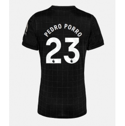Strój piłkarski Tottenham Hotspur Pedro Porro #23 Koszulka Wyjazdowej damskie 2025-26 Krótki Rękaw