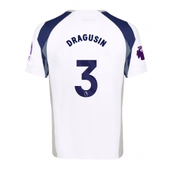 Strój piłkarski Tottenham Hotspur Radu Dragusin #3 Koszulka Podstawowej 2025-26 Krótki Rękaw