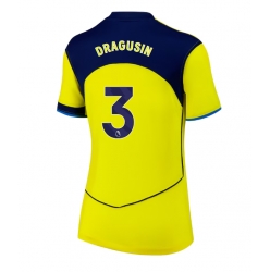 Strój piłkarski Tottenham Hotspur Radu Dragusin #3 Koszulka Trzeciej damskie 2025-26 Krótki Rękaw